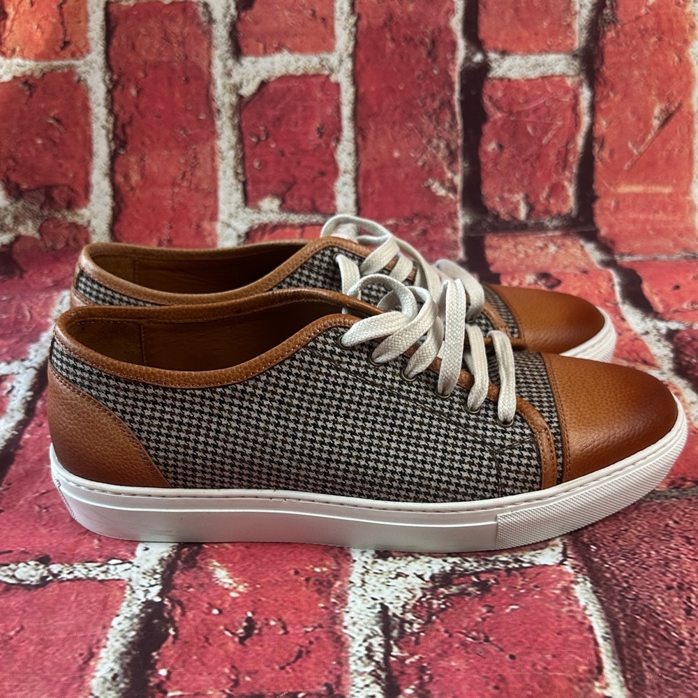 Taft THE JACK SNEAKER IN HONEY men’s shoes size 39.5 US size 6.5-7